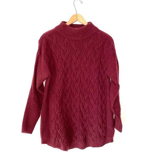 Talbots Limited Edition | Cable knit Soft Thick Warm Sweater - Picture 1 of 7